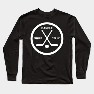 Dangle Snipe Celly Hockey Long Sleeve T-Shirt